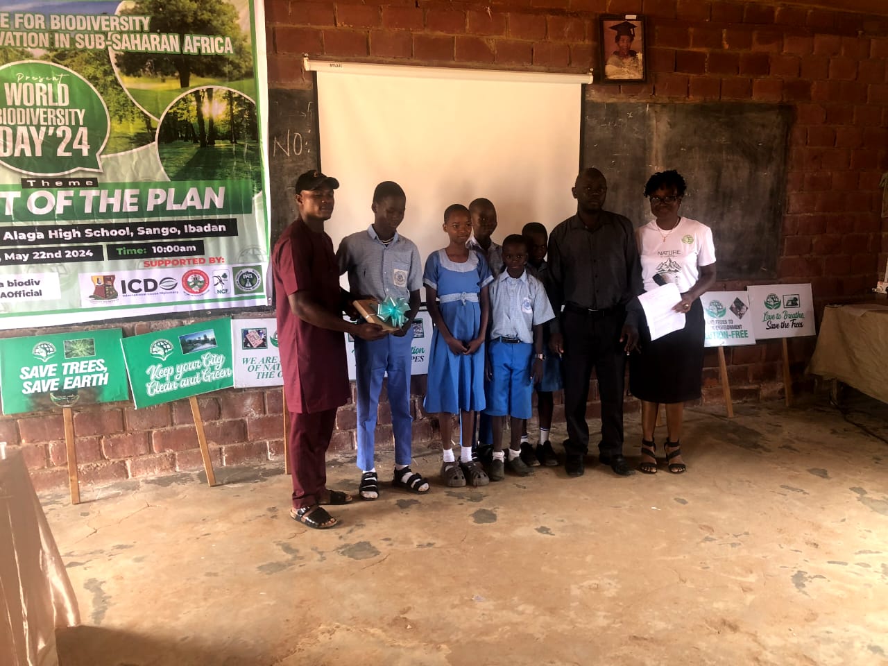 World Biodiversity Day 2024 at Humani Alaga High School, Sango, Ibadan